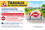 🚧 INFORMATION AUX USAGERS – TRAVAUX DE GRAVILLONNAGE